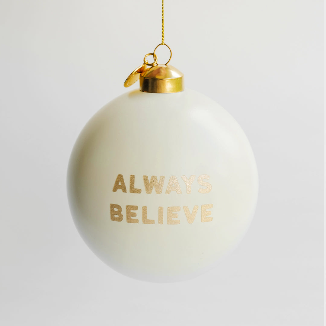 Personalized Bauble | Butter Cream