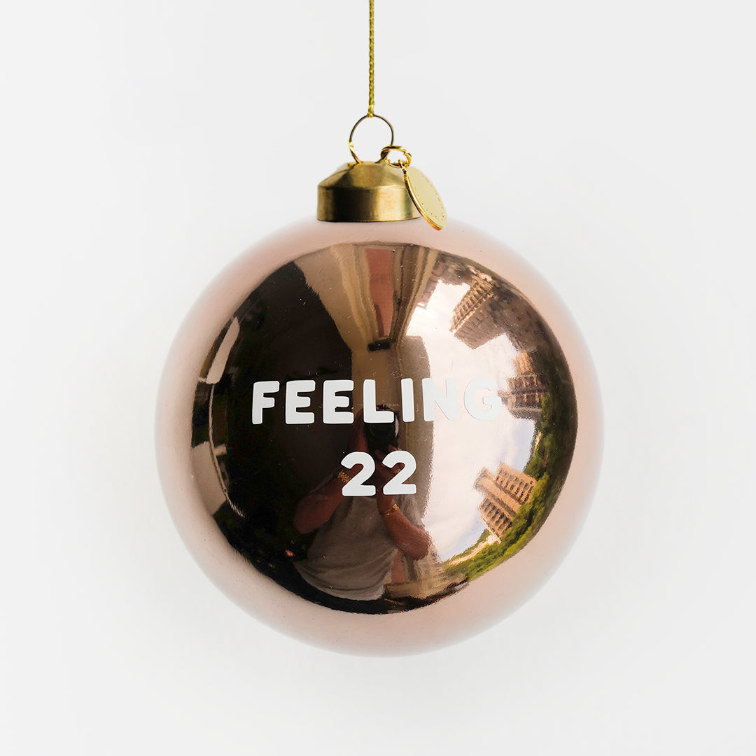 Personalized Bauble | Toffee Brown