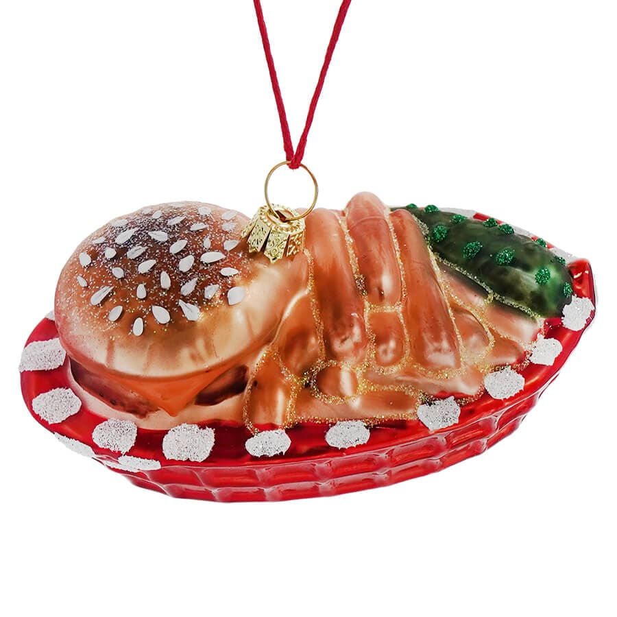 Cody Foster Burger Basket Ornament