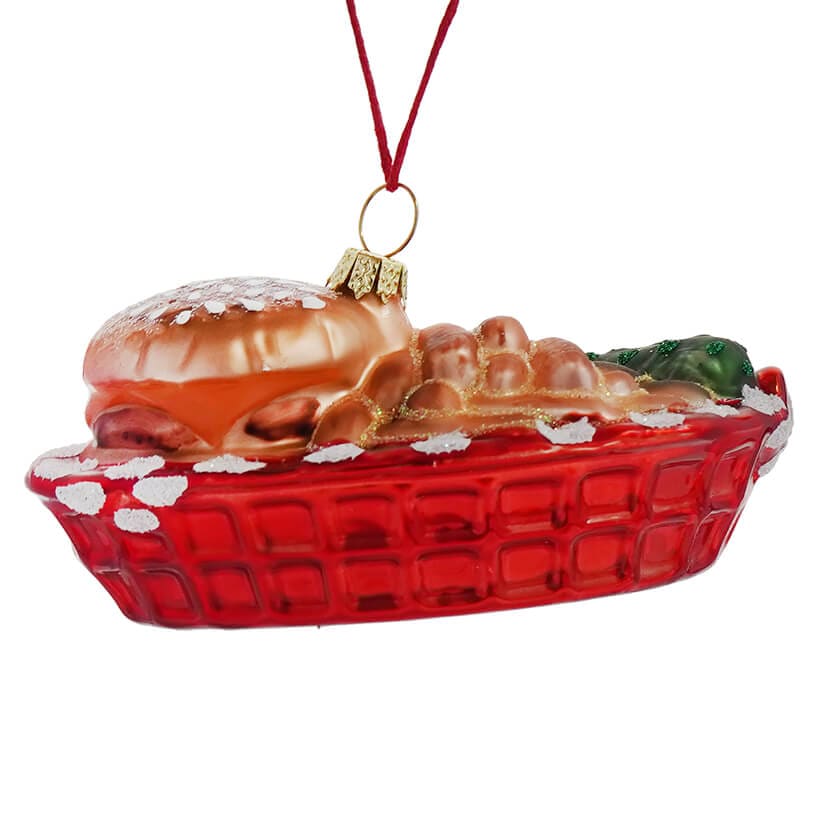 Cody Foster Burger Basket Ornament