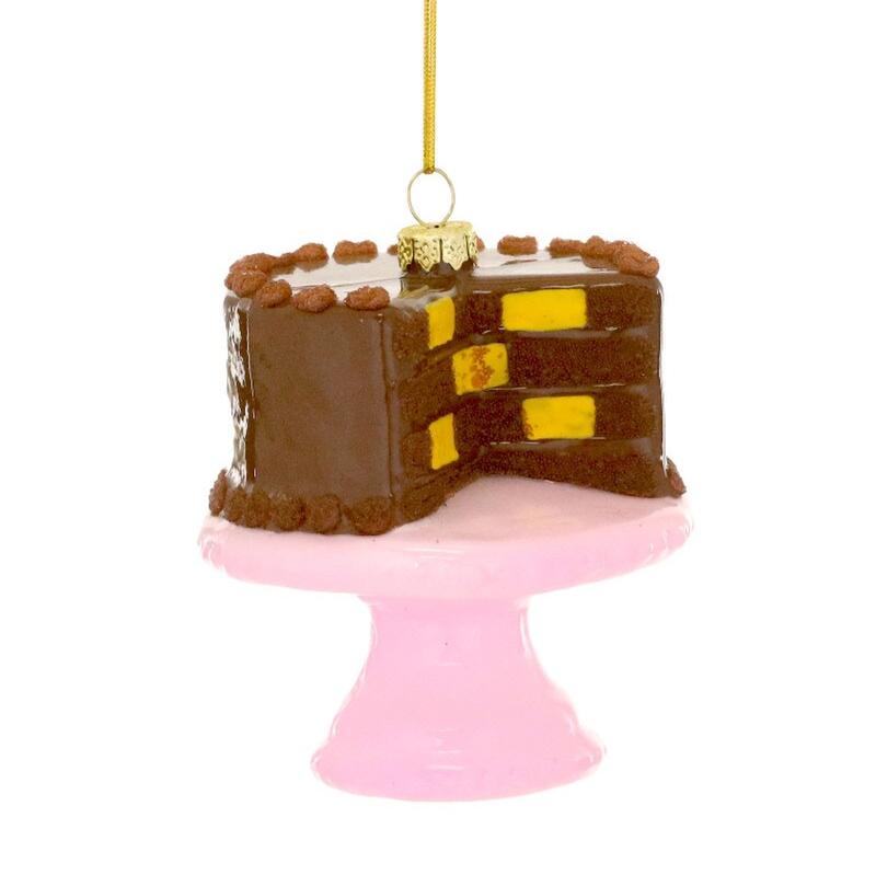 Cody Foster Checkered Cake Ornament