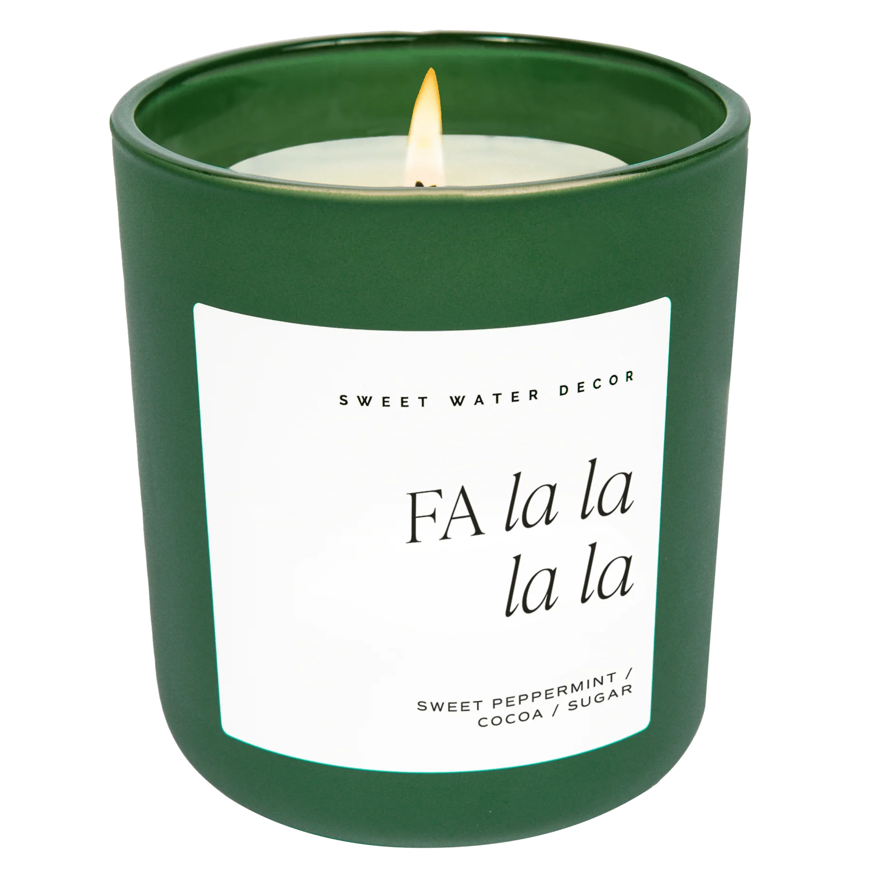 Fa La La La La Soy Candle 15 oz Candle | Sweet Water Decor