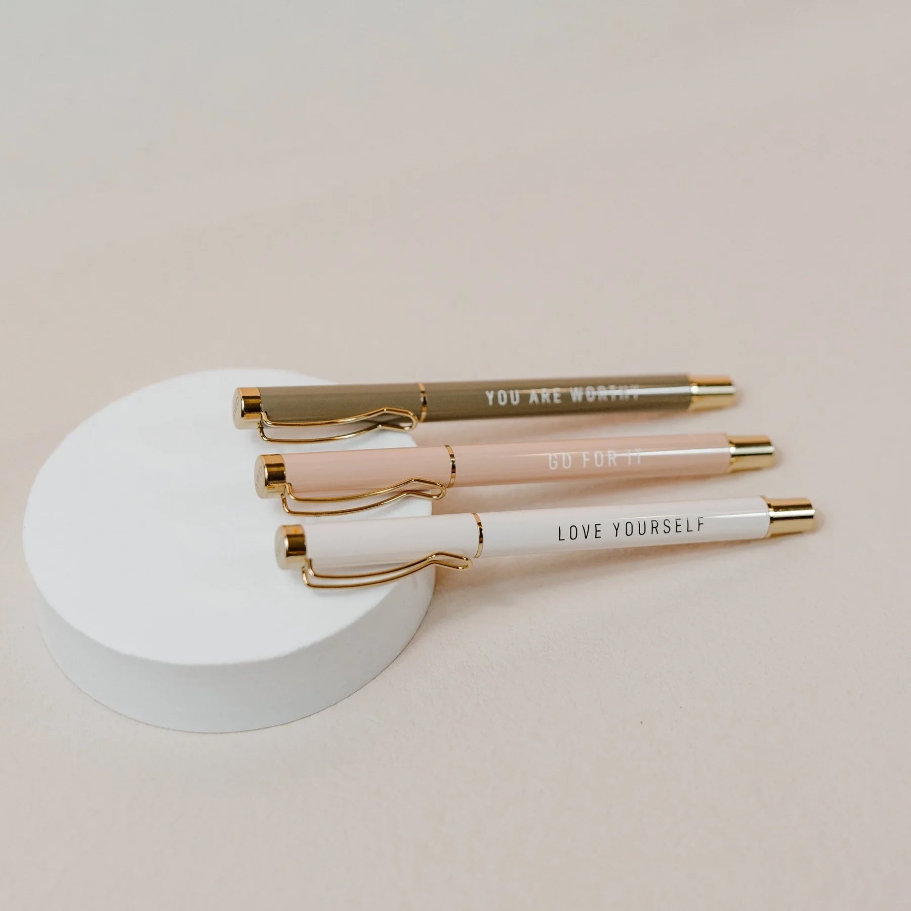 Go For It Metal Pen Set | Sweet Water Decor