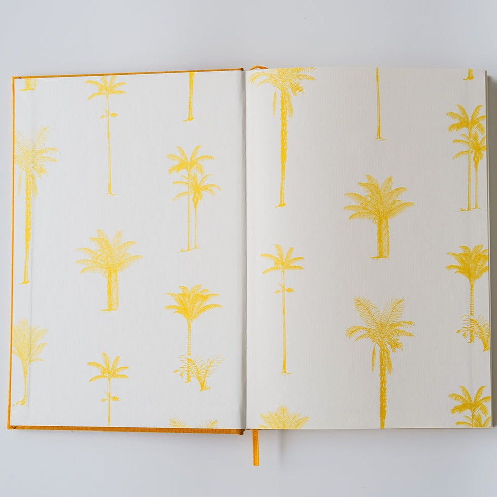 棕櫚樹日記本