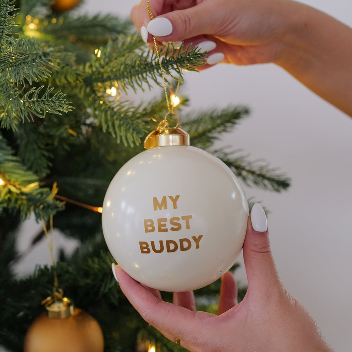 Personalized Bauble | Butter Cream