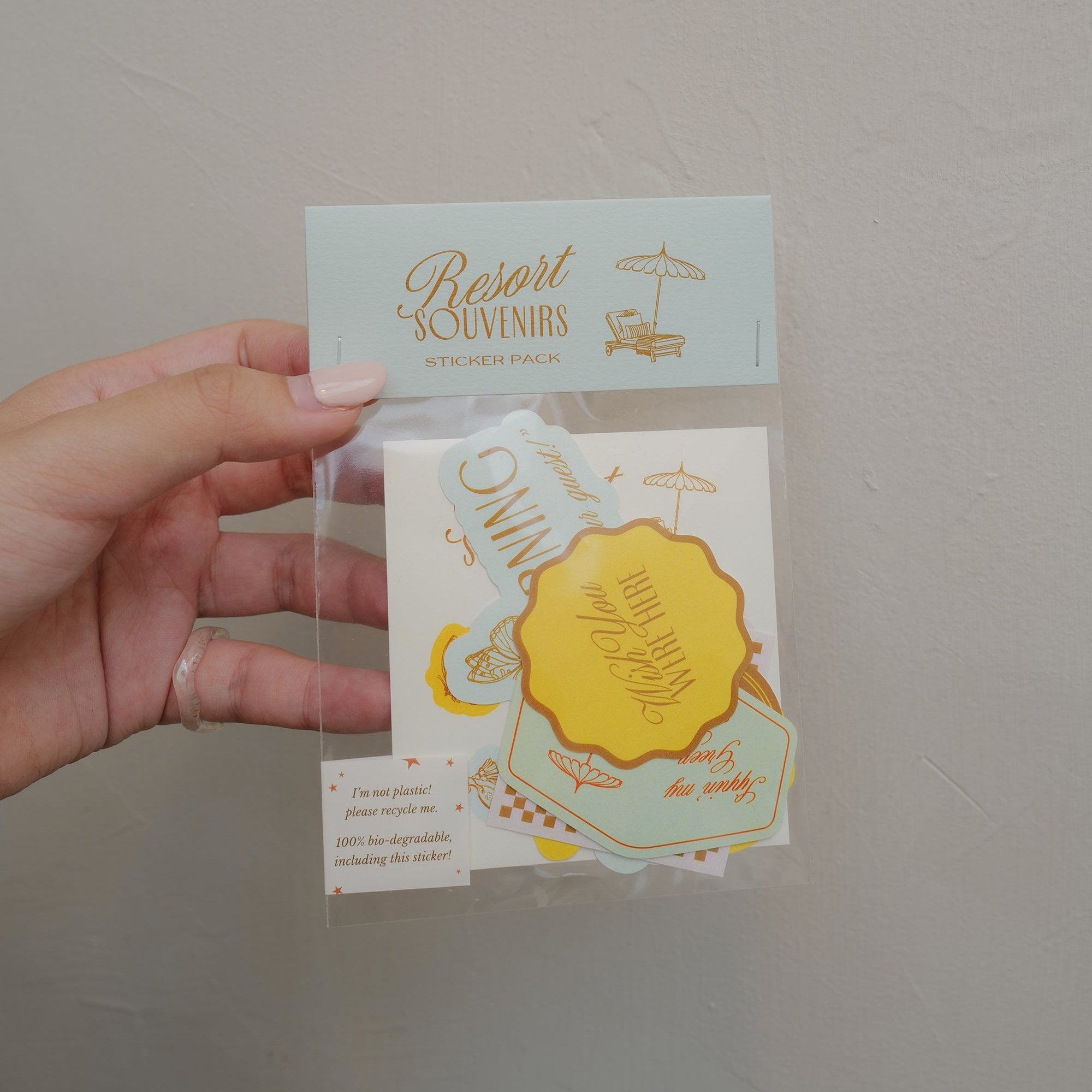 Resort Souvenirs Sticker Pack