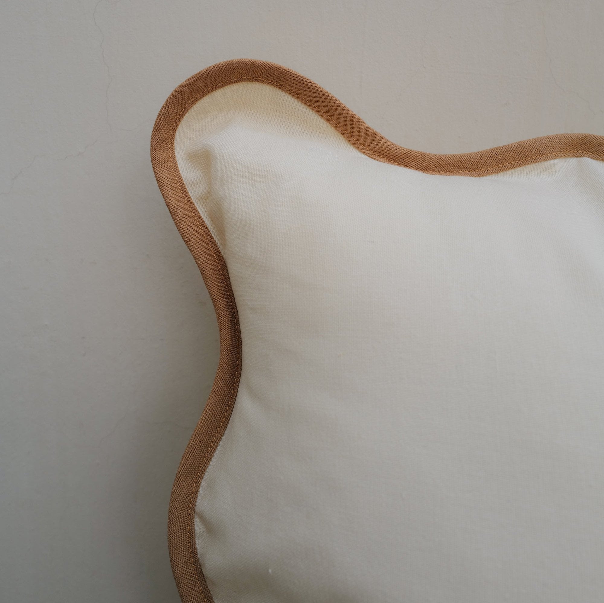 Cream Linen Cushion Cover