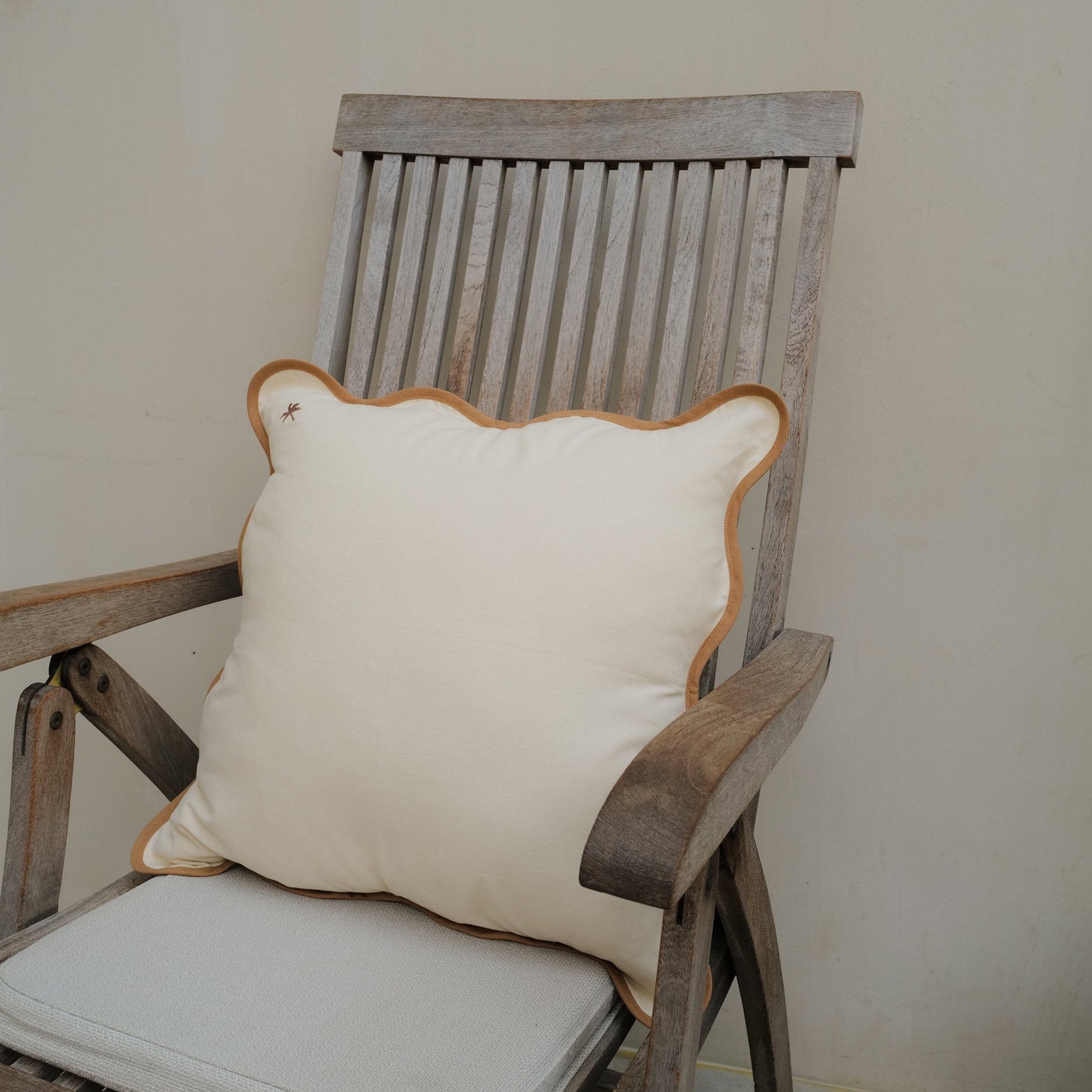 Cream Linen Cushion Cover