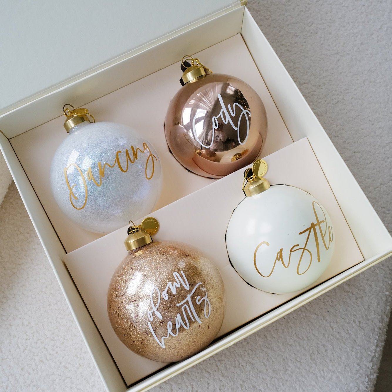 Personalized Bauble | Butter Cream