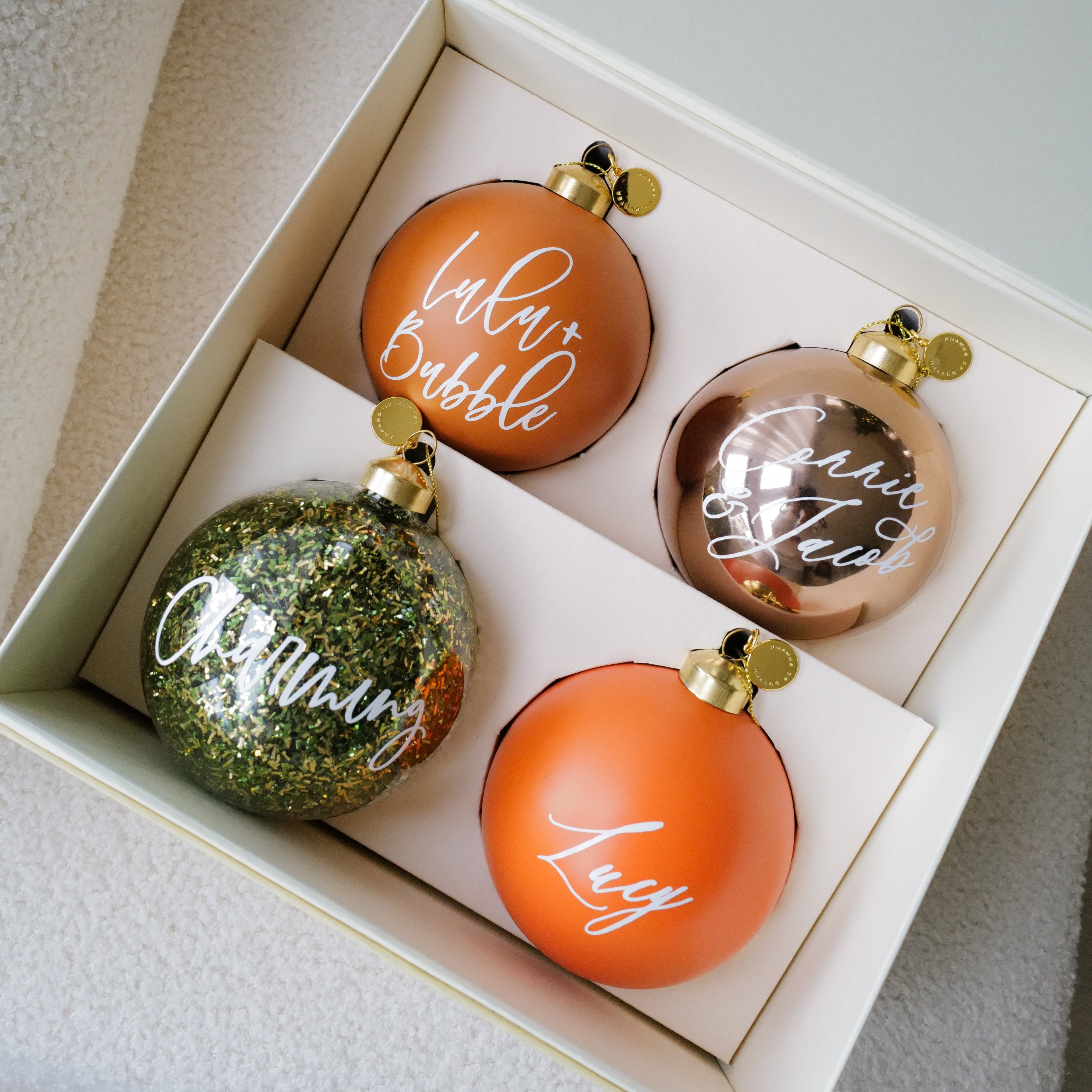 ornament gift box