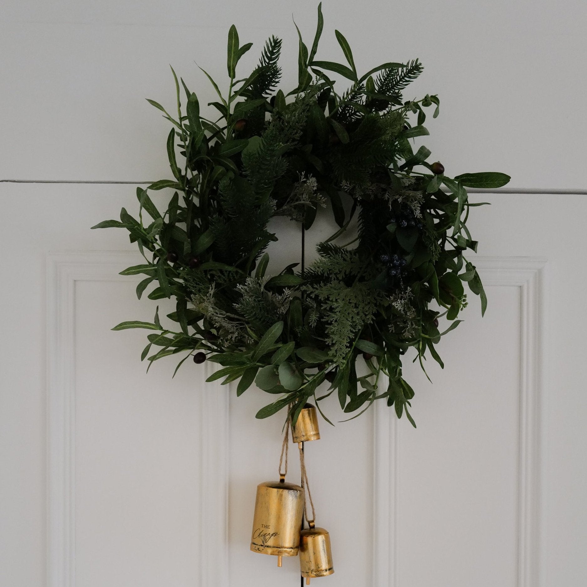 Personalized Bell and Wreath