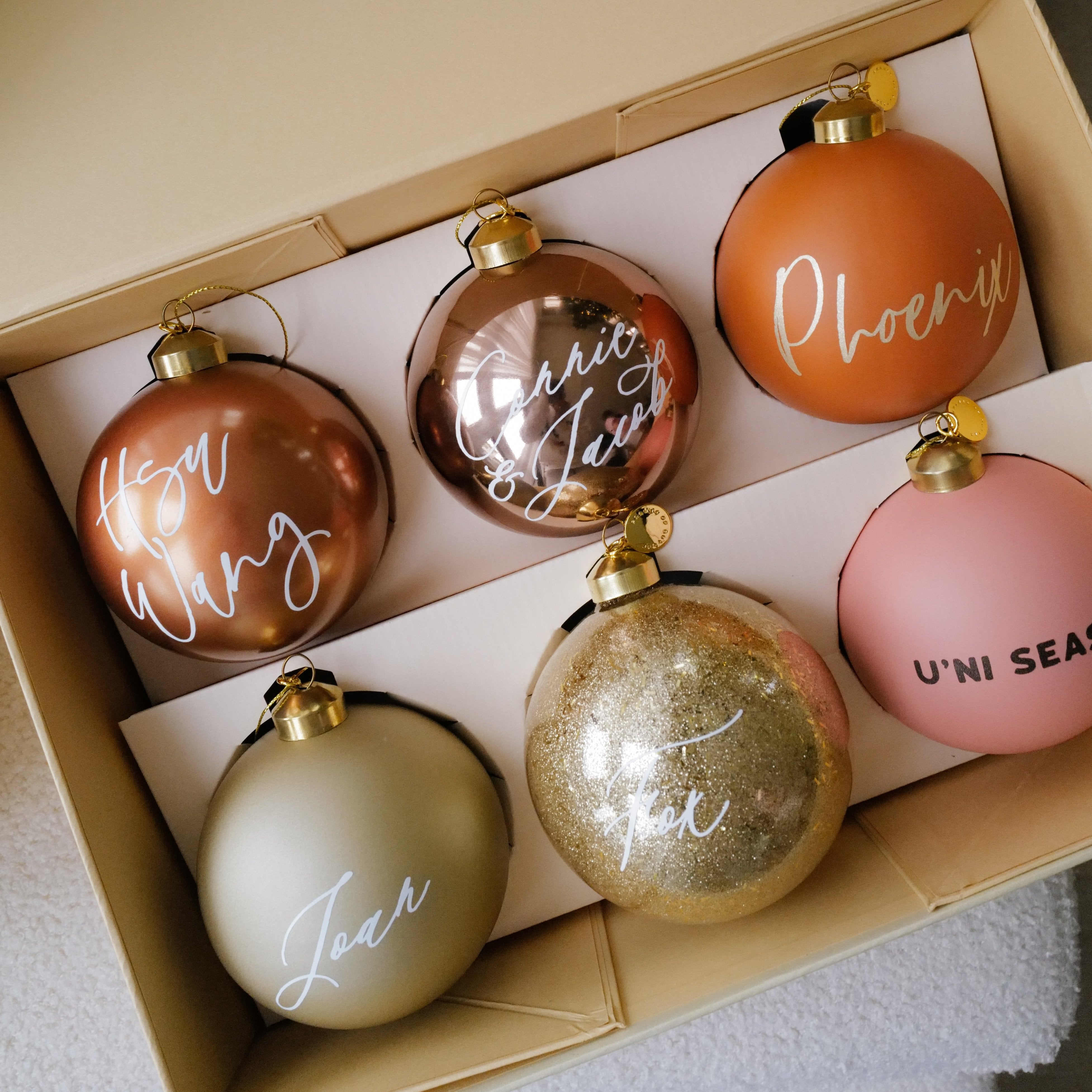 ornament gift box