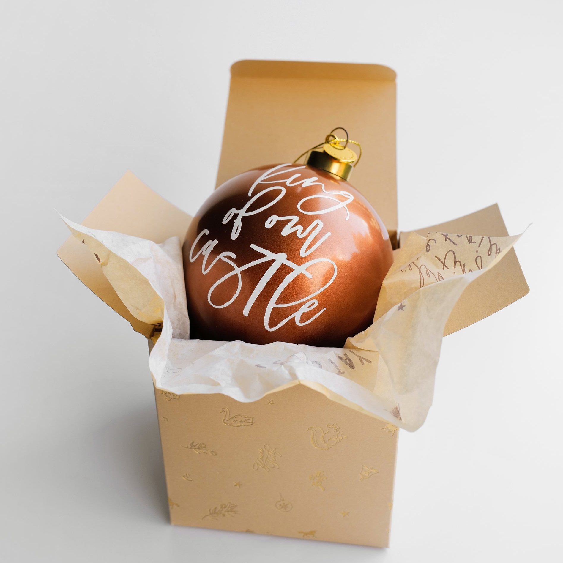 Individual Christmas Bauble Packaging Box