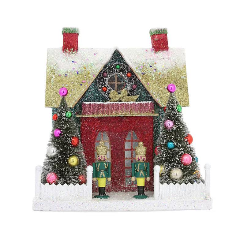 Cody Foster Merry and Bright Glitter Chalet