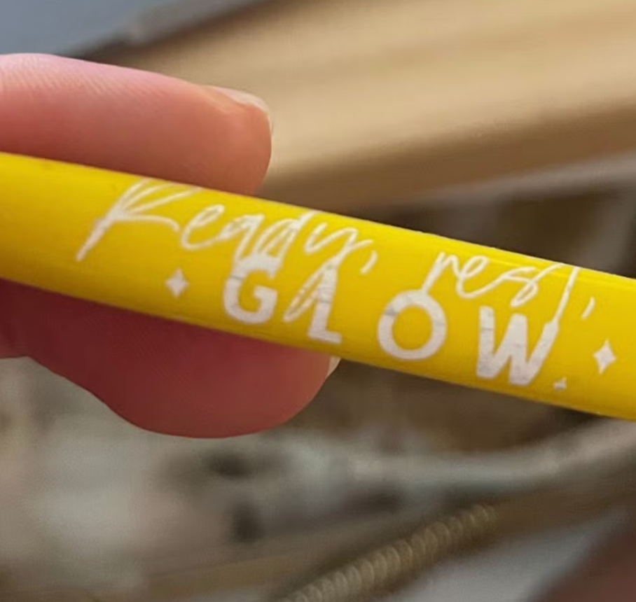 樣品 | Ready, Set, Glow BIC Clic GOLD 金色筆夾復古原子筆