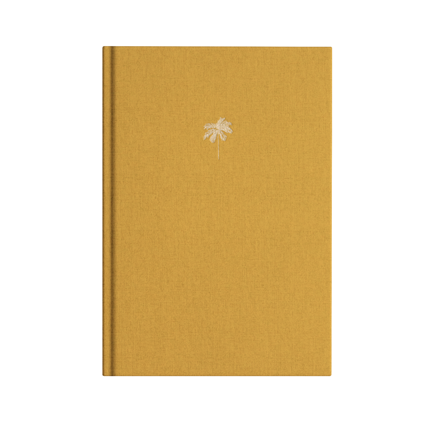 yellow linen journal