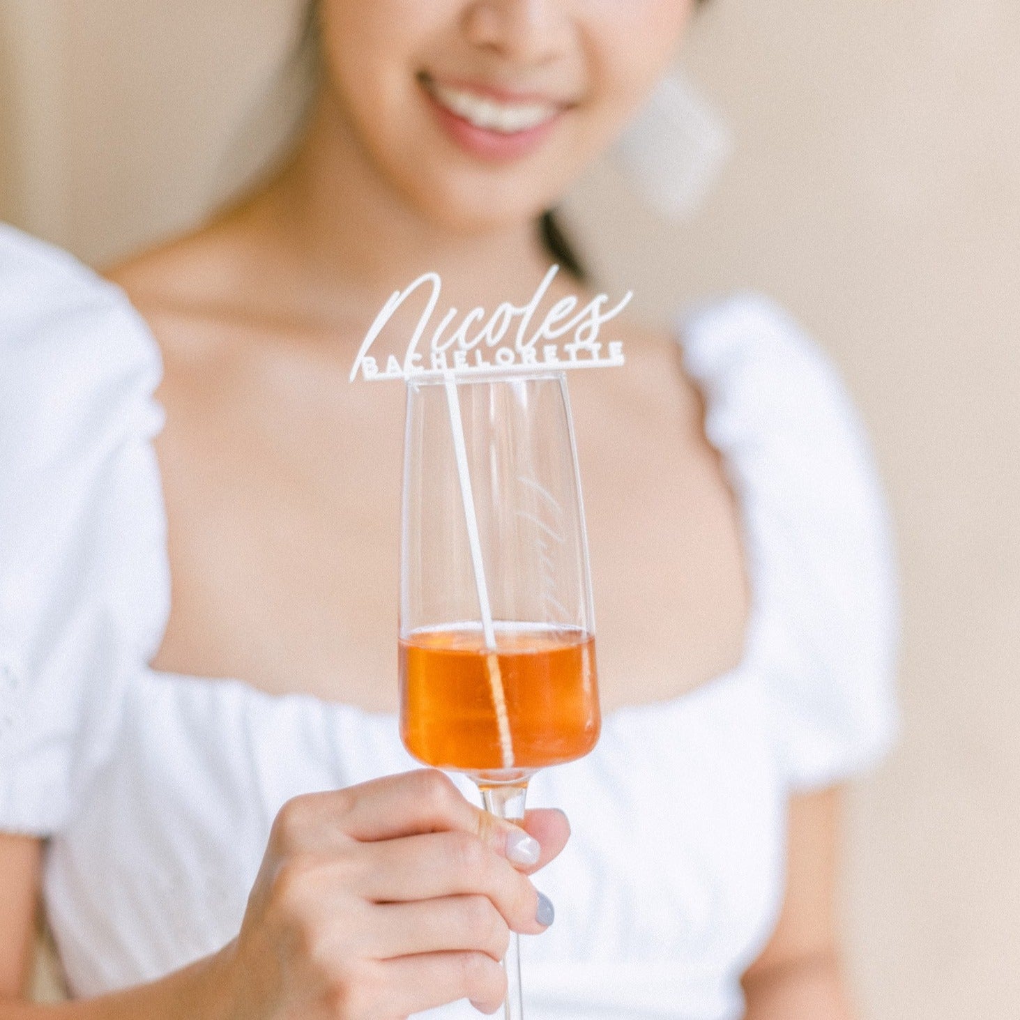 Personalized Drinking Stirrer party wedding 客製化飲料攪拌棒 派對小物