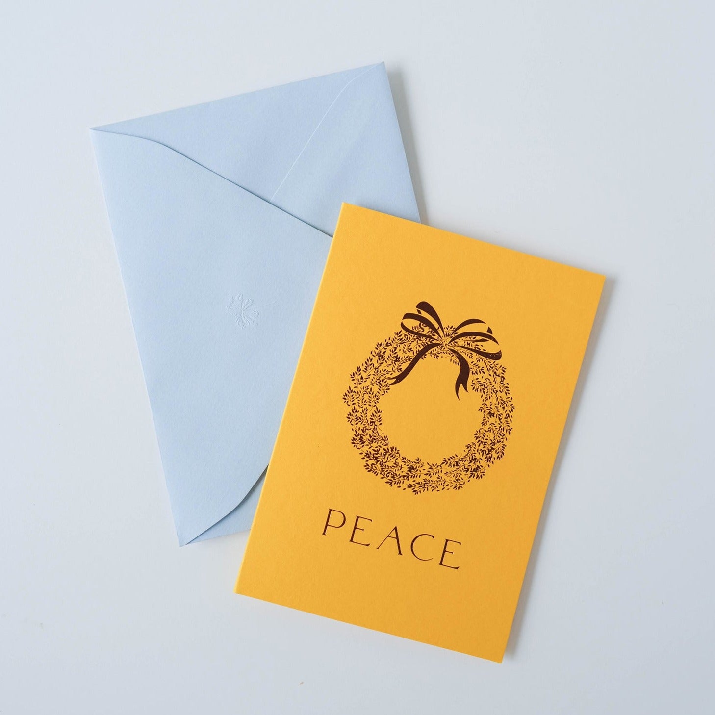 Peace 聖誕卡片
