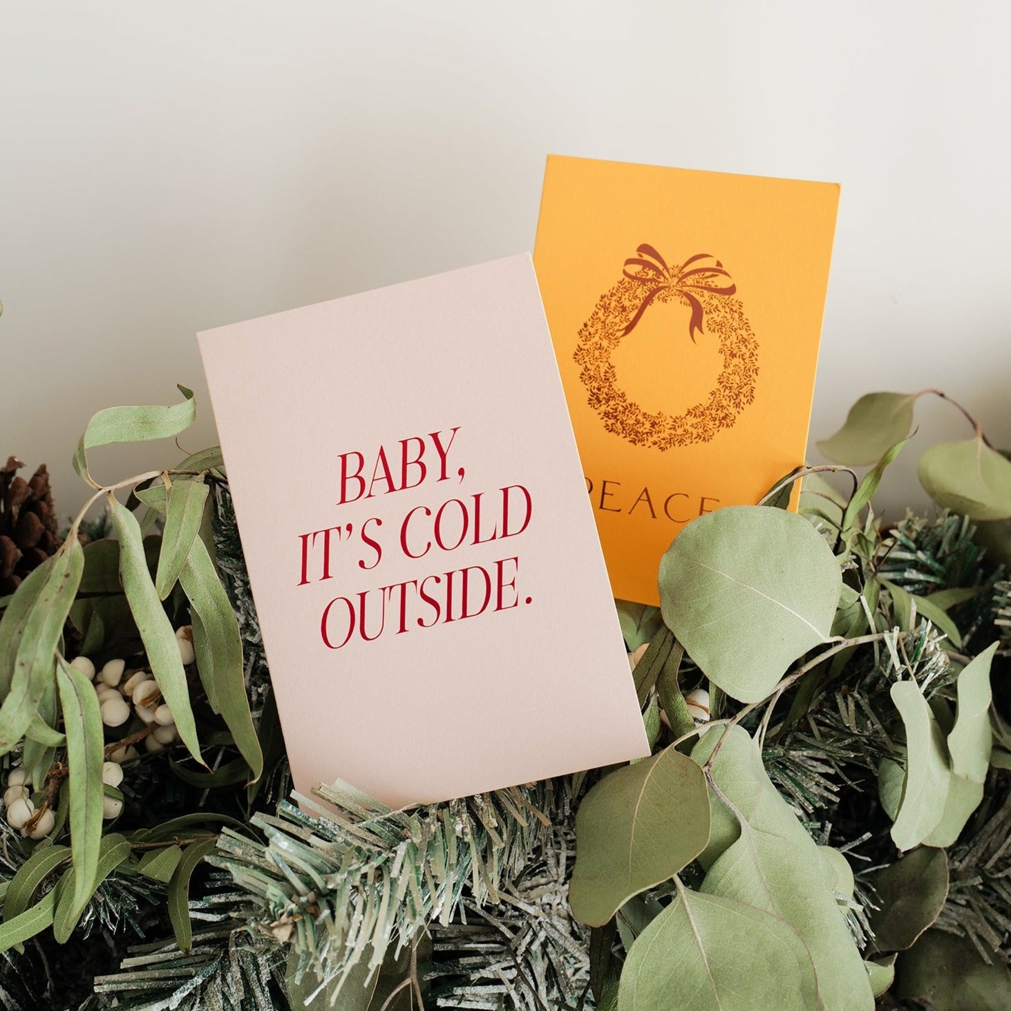 Baby It’s Cold Outside | Holiday card